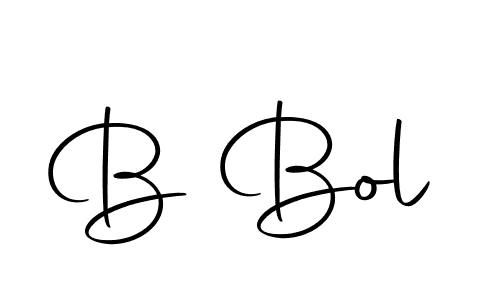 Similarly Autography-DOLnW is the best handwritten signature design. Signature creator online .You can use it as an online autograph creator for name B Bol. B Bol signature style 10 images and pictures png