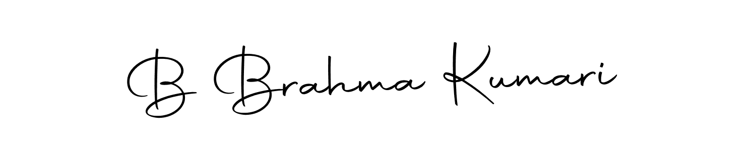 Use a signature maker to create a handwritten signature online. With this signature software, you can design (Autography-DOLnW) your own signature for name B Brahma Kumari. B Brahma Kumari signature style 10 images and pictures png