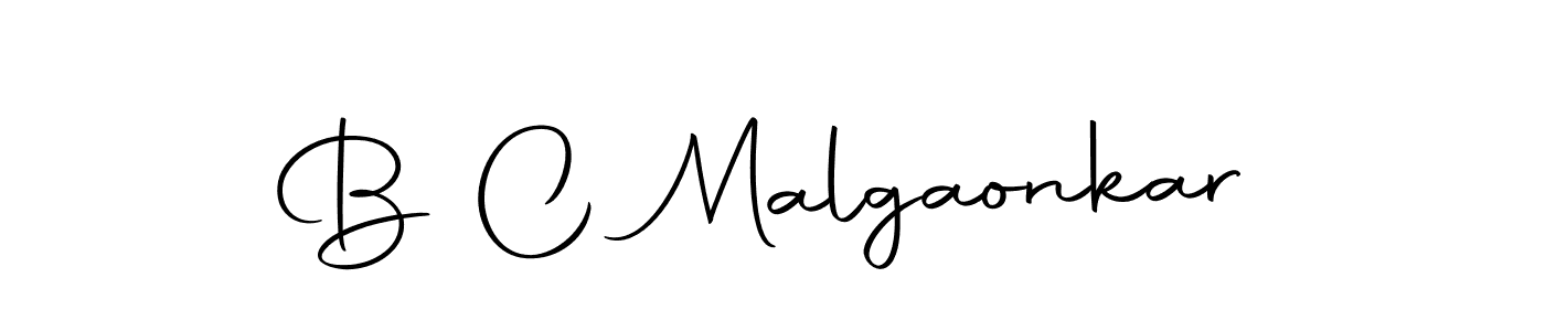 Use a signature maker to create a handwritten signature online. With this signature software, you can design (Autography-DOLnW) your own signature for name B C Malgaonkar. B C Malgaonkar signature style 10 images and pictures png