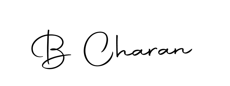 The best way (Autography-DOLnW) to make a short signature is to pick only two or three words in your name. The name B Charan include a total of six letters. For converting this name. B Charan signature style 10 images and pictures png