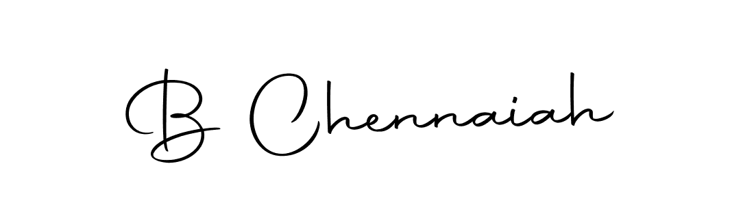 Design your own signature with our free online signature maker. With this signature software, you can create a handwritten (Autography-DOLnW) signature for name B Chennaiah. B Chennaiah signature style 10 images and pictures png