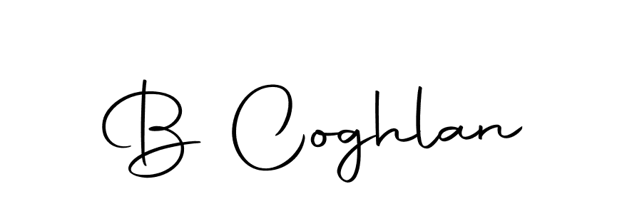 Design your own signature with our free online signature maker. With this signature software, you can create a handwritten (Autography-DOLnW) signature for name B Coghlan. B Coghlan signature style 10 images and pictures png