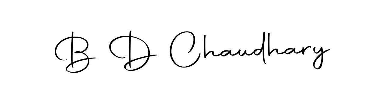 How to make B D Chaudhary signature? Autography-DOLnW is a professional autograph style. Create handwritten signature for B D Chaudhary name. B D Chaudhary signature style 10 images and pictures png