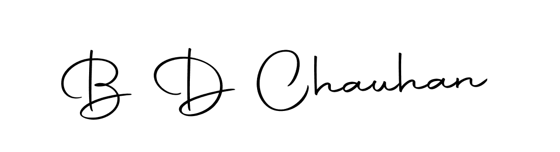 How to make B D Chauhan signature? Autography-DOLnW is a professional autograph style. Create handwritten signature for B D Chauhan name. B D Chauhan signature style 10 images and pictures png