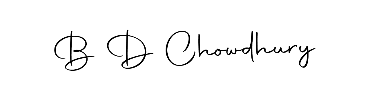 B D Chowdhury stylish signature style. Best Handwritten Sign (Autography-DOLnW) for my name. Handwritten Signature Collection Ideas for my name B D Chowdhury. B D Chowdhury signature style 10 images and pictures png