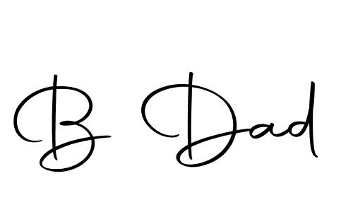 B Dad stylish signature style. Best Handwritten Sign (Autography-DOLnW) for my name. Handwritten Signature Collection Ideas for my name B Dad. B Dad signature style 10 images and pictures png