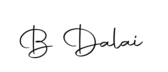 Use a signature maker to create a handwritten signature online. With this signature software, you can design (Autography-DOLnW) your own signature for name B Dalai. B Dalai signature style 10 images and pictures png