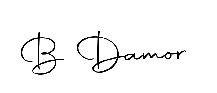 Design your own signature with our free online signature maker. With this signature software, you can create a handwritten (Autography-DOLnW) signature for name B Damor. B Damor signature style 10 images and pictures png