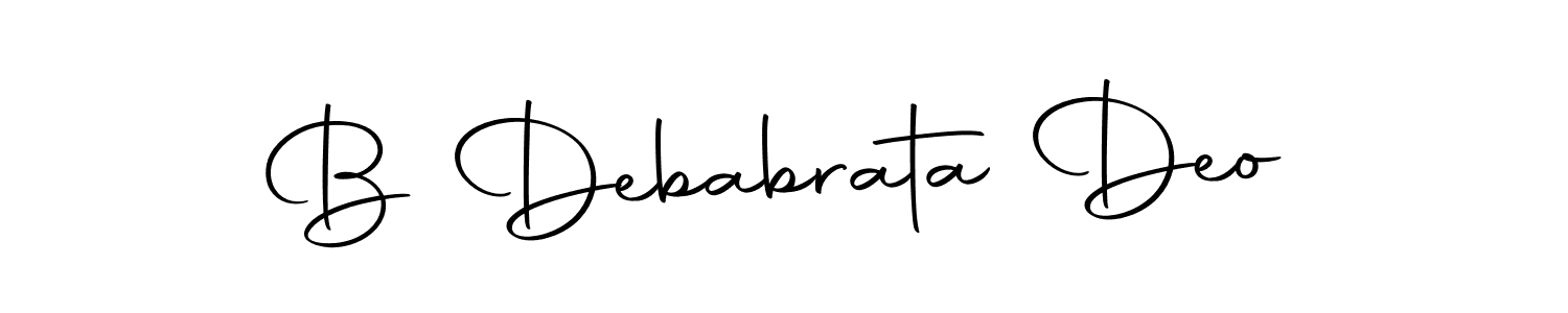 Autography-DOLnW is a professional signature style that is perfect for those who want to add a touch of class to their signature. It is also a great choice for those who want to make their signature more unique. Get B Debabrata Deo name to fancy signature for free. B Debabrata Deo signature style 10 images and pictures png