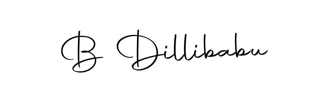 Make a beautiful signature design for name B Dillibabu. Use this online signature maker to create a handwritten signature for free. B Dillibabu signature style 10 images and pictures png