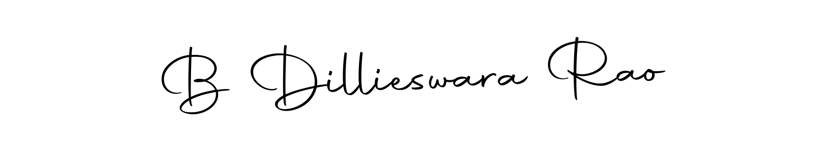 How to make B Dillieswara Rao signature? Autography-DOLnW is a professional autograph style. Create handwritten signature for B Dillieswara Rao name. B Dillieswara Rao signature style 10 images and pictures png