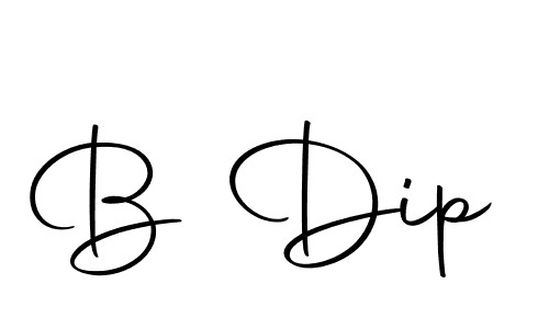 You should practise on your own different ways (Autography-DOLnW) to write your name (B Dip) in signature. don't let someone else do it for you. B Dip signature style 10 images and pictures png