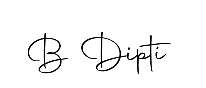Make a beautiful signature design for name B Dipti. With this signature (Autography-DOLnW) style, you can create a handwritten signature for free. B Dipti signature style 10 images and pictures png