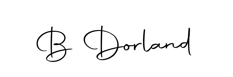 You should practise on your own different ways (Autography-DOLnW) to write your name (B Dorland) in signature. don't let someone else do it for you. B Dorland signature style 10 images and pictures png