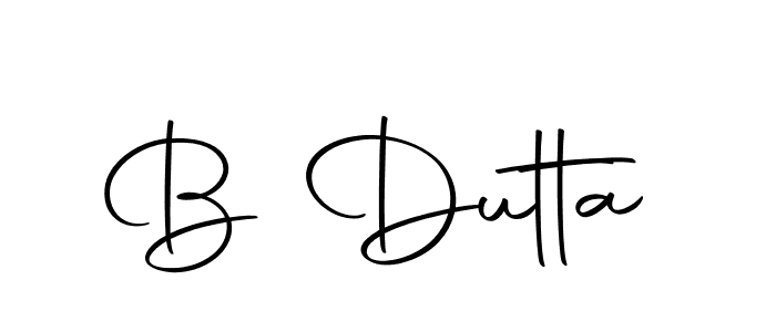Also we have B Dutta name is the best signature style. Create professional handwritten signature collection using Autography-DOLnW autograph style. B Dutta signature style 10 images and pictures png