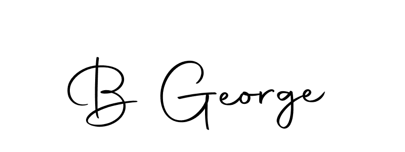 This is the best signature style for the B George name. Also you like these signature font (Autography-DOLnW). Mix name signature. B George signature style 10 images and pictures png