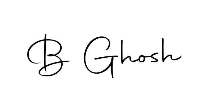 Also we have B Ghosh name is the best signature style. Create professional handwritten signature collection using Autography-DOLnW autograph style. B Ghosh signature style 10 images and pictures png