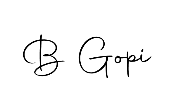 Make a beautiful signature design for name B Gopi. With this signature (Autography-DOLnW) style, you can create a handwritten signature for free. B Gopi signature style 10 images and pictures png