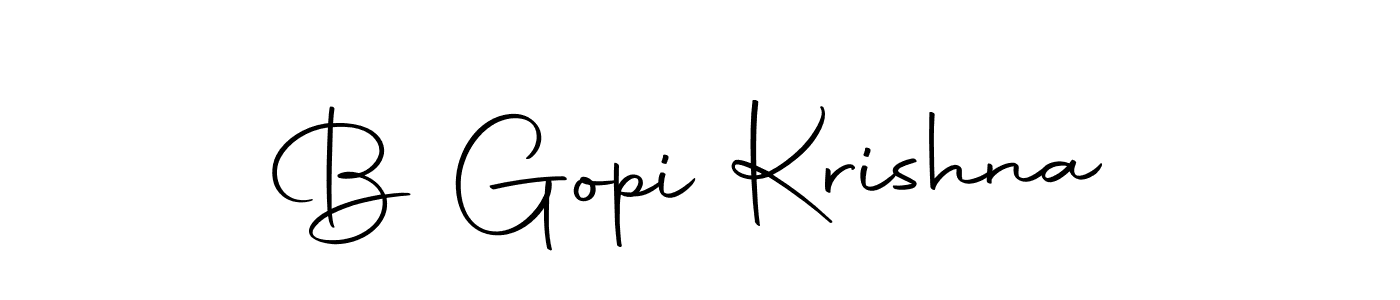 You can use this online signature creator to create a handwritten signature for the name B Gopi Krishna. This is the best online autograph maker. B Gopi Krishna signature style 10 images and pictures png