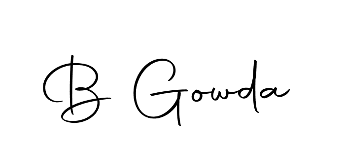 if you are searching for the best signature style for your name B Gowda. so please give up your signature search. here we have designed multiple signature styles  using Autography-DOLnW. B Gowda signature style 10 images and pictures png