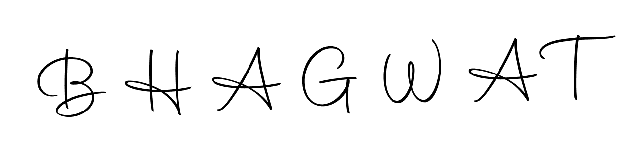 B H A G W A T stylish signature style. Best Handwritten Sign (Autography-DOLnW) for my name. Handwritten Signature Collection Ideas for my name B H A G W A T. B H A G W A T signature style 10 images and pictures png