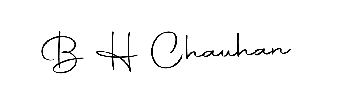 Also we have B H Chauhan name is the best signature style. Create professional handwritten signature collection using Autography-DOLnW autograph style. B H Chauhan signature style 10 images and pictures png