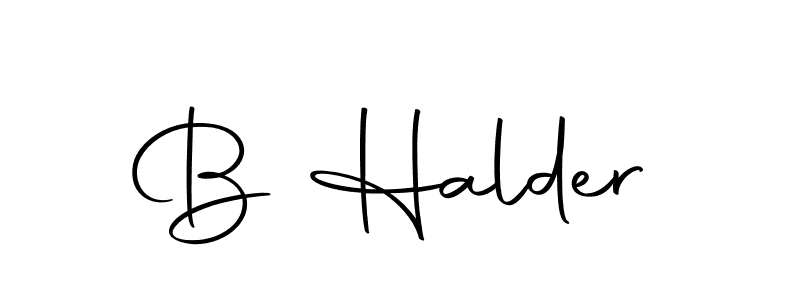 This is the best signature style for the B Halder name. Also you like these signature font (Autography-DOLnW). Mix name signature. B Halder signature style 10 images and pictures png
