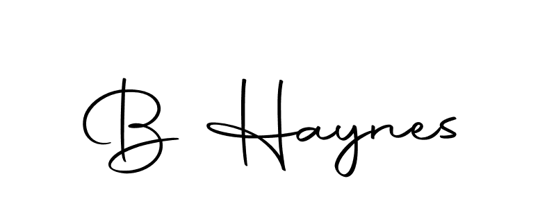 How to make B Haynes name signature. Use Autography-DOLnW style for creating short signs online. This is the latest handwritten sign. B Haynes signature style 10 images and pictures png