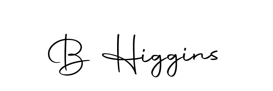 This is the best signature style for the B Higgins name. Also you like these signature font (Autography-DOLnW). Mix name signature. B Higgins signature style 10 images and pictures png