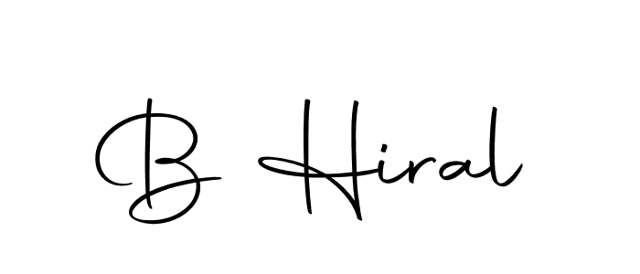 It looks lik you need a new signature style for name B Hiral. Design unique handwritten (Autography-DOLnW) signature with our free signature maker in just a few clicks. B Hiral signature style 10 images and pictures png