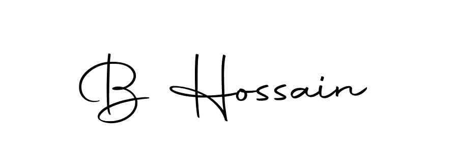 B Hossain stylish signature style. Best Handwritten Sign (Autography-DOLnW) for my name. Handwritten Signature Collection Ideas for my name B Hossain. B Hossain signature style 10 images and pictures png