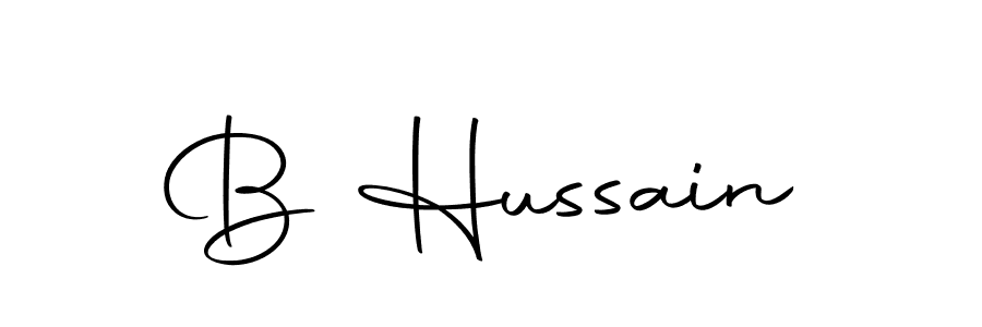 You can use this online signature creator to create a handwritten signature for the name B Hussain. This is the best online autograph maker. B Hussain signature style 10 images and pictures png