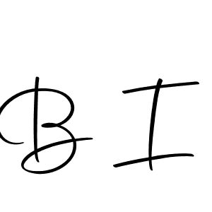 B I stylish signature style. Best Handwritten Sign (Autography-DOLnW) for my name. Handwritten Signature Collection Ideas for my name B I. B I signature style 10 images and pictures png