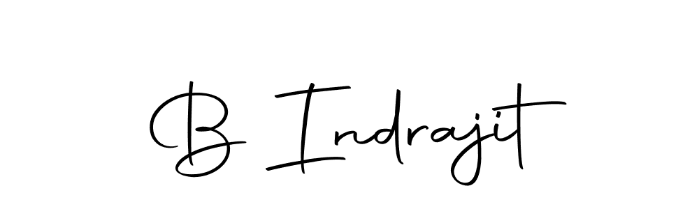 Make a beautiful signature design for name B Indrajit. Use this online signature maker to create a handwritten signature for free. B Indrajit signature style 10 images and pictures png