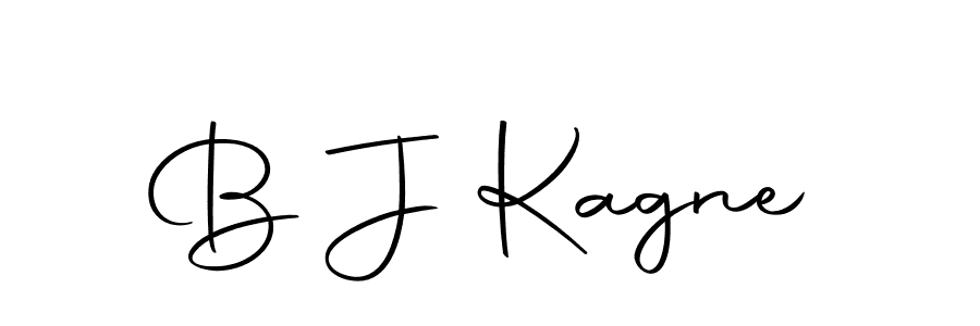 You should practise on your own different ways (Autography-DOLnW) to write your name (B J Kagne) in signature. don't let someone else do it for you. B J Kagne signature style 10 images and pictures png