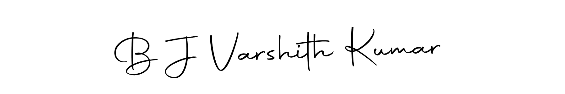 How to make B J Varshith Kumar signature? Autography-DOLnW is a professional autograph style. Create handwritten signature for B J Varshith Kumar name. B J Varshith Kumar signature style 10 images and pictures png