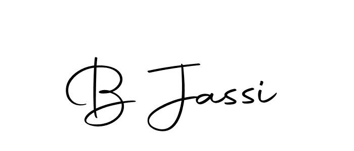 Make a beautiful signature design for name B Jassi. With this signature (Autography-DOLnW) style, you can create a handwritten signature for free. B Jassi signature style 10 images and pictures png