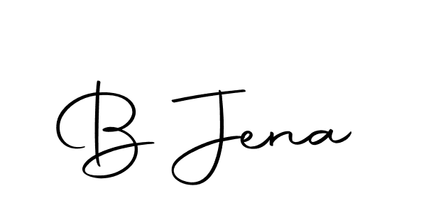 The best way (Autography-DOLnW) to make a short signature is to pick only two or three words in your name. The name B Jena include a total of six letters. For converting this name. B Jena signature style 10 images and pictures png