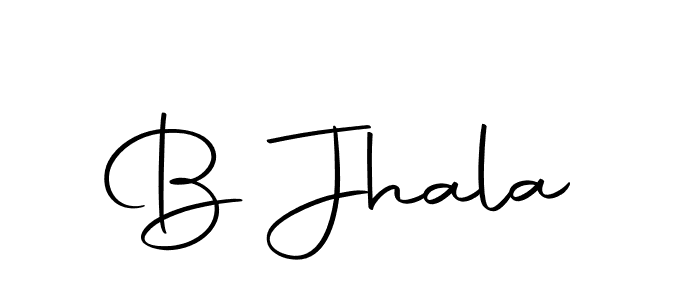 B Jhala stylish signature style. Best Handwritten Sign (Autography-DOLnW) for my name. Handwritten Signature Collection Ideas for my name B Jhala. B Jhala signature style 10 images and pictures png