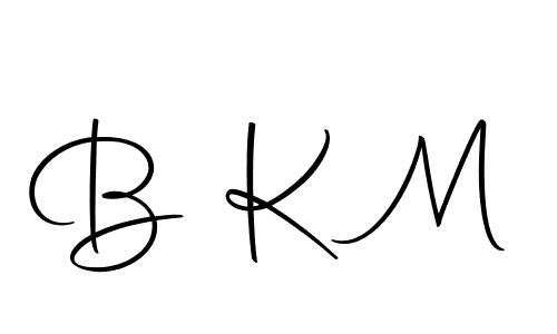 Make a beautiful signature design for name B K M. With this signature (Autography-DOLnW) style, you can create a handwritten signature for free. B K M signature style 10 images and pictures png