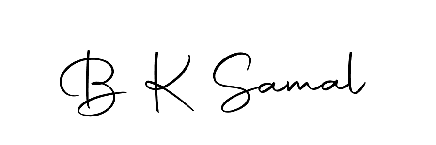 Use a signature maker to create a handwritten signature online. With this signature software, you can design (Autography-DOLnW) your own signature for name B K Samal. B K Samal signature style 10 images and pictures png