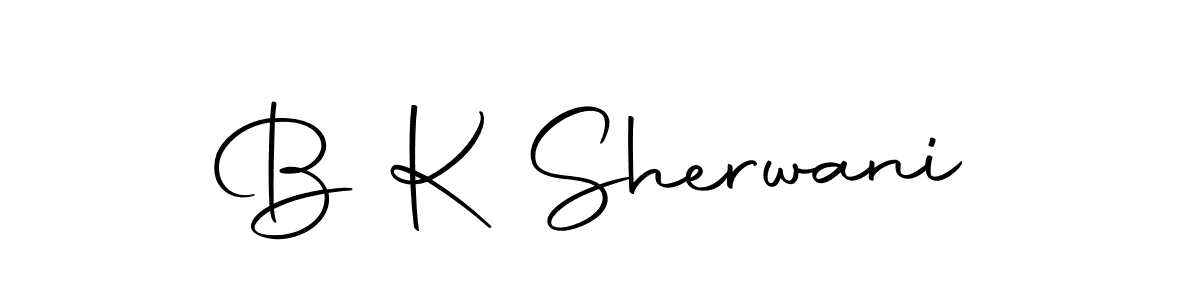 Also we have B K Sherwani name is the best signature style. Create professional handwritten signature collection using Autography-DOLnW autograph style. B K Sherwani signature style 10 images and pictures png