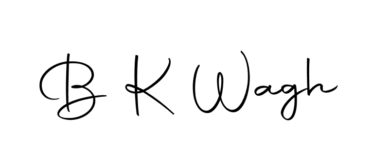 B K Wagh stylish signature style. Best Handwritten Sign (Autography-DOLnW) for my name. Handwritten Signature Collection Ideas for my name B K Wagh. B K Wagh signature style 10 images and pictures png