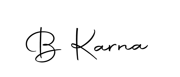 How to make B Karna signature? Autography-DOLnW is a professional autograph style. Create handwritten signature for B Karna name. B Karna signature style 10 images and pictures png