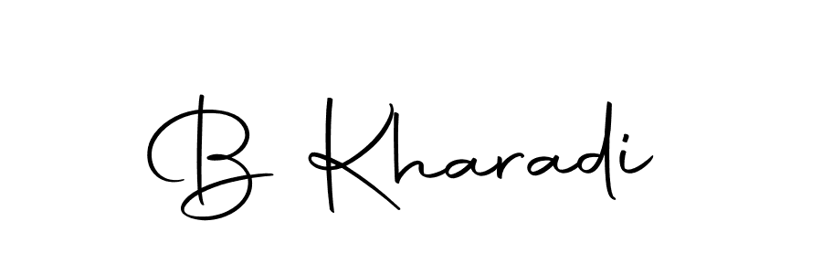 Make a short B Kharadi signature style. Manage your documents anywhere anytime using Autography-DOLnW. Create and add eSignatures, submit forms, share and send files easily. B Kharadi signature style 10 images and pictures png