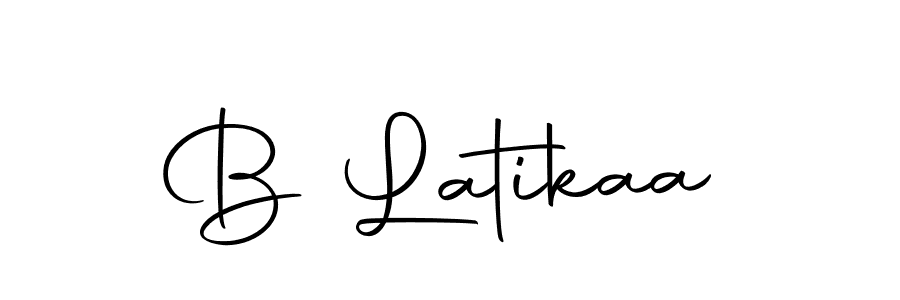 Make a short B Latikaa signature style. Manage your documents anywhere anytime using Autography-DOLnW. Create and add eSignatures, submit forms, share and send files easily. B Latikaa signature style 10 images and pictures png