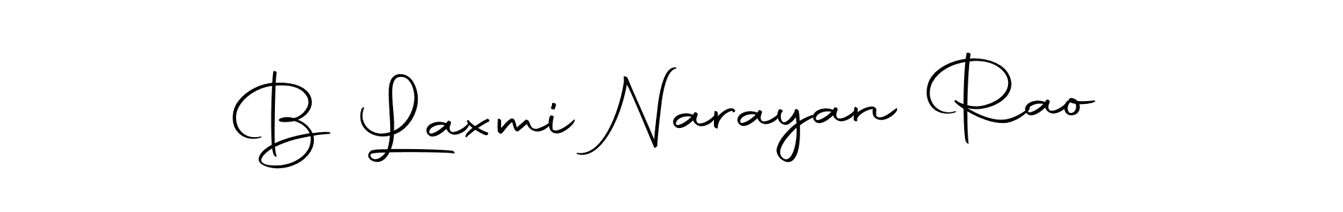 Autography-DOLnW is a professional signature style that is perfect for those who want to add a touch of class to their signature. It is also a great choice for those who want to make their signature more unique. Get B Laxmi Narayan Rao name to fancy signature for free. B Laxmi Narayan Rao signature style 10 images and pictures png