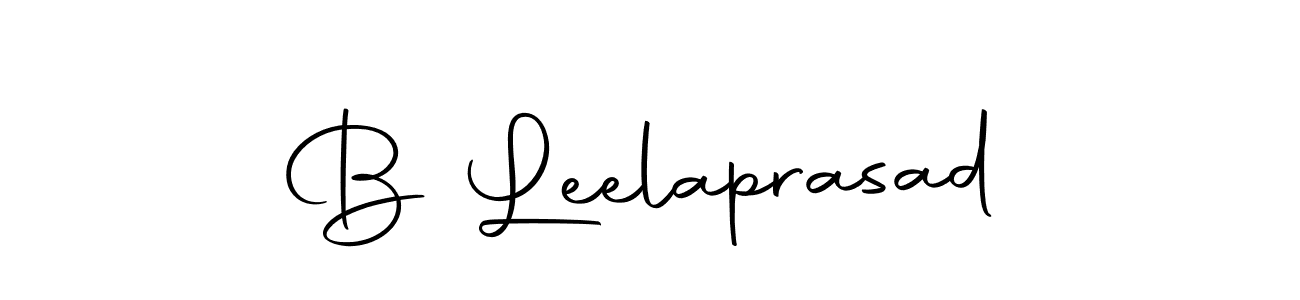 Make a short B Leelaprasad signature style. Manage your documents anywhere anytime using Autography-DOLnW. Create and add eSignatures, submit forms, share and send files easily. B Leelaprasad signature style 10 images and pictures png