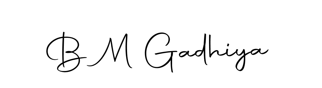 Make a short B M Gadhiya signature style. Manage your documents anywhere anytime using Autography-DOLnW. Create and add eSignatures, submit forms, share and send files easily. B M Gadhiya signature style 10 images and pictures png