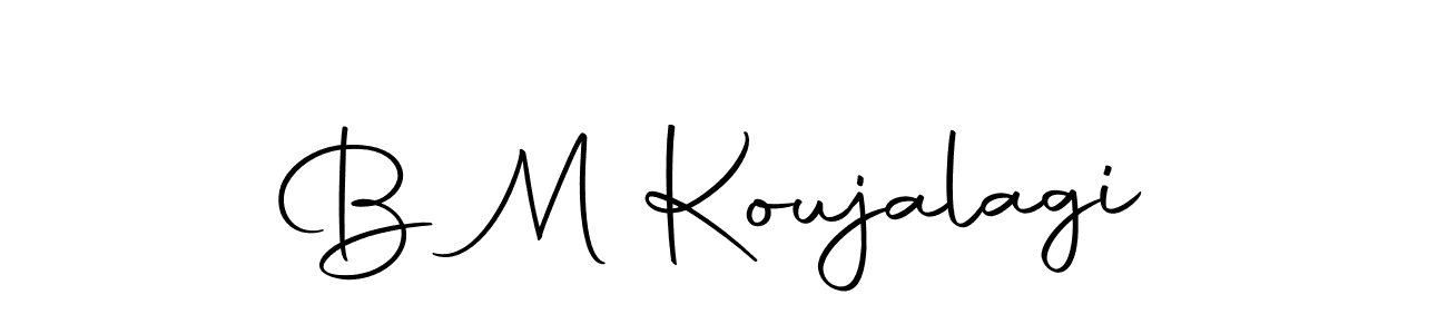 This is the best signature style for the B M Koujalagi name. Also you like these signature font (Autography-DOLnW). Mix name signature. B M Koujalagi signature style 10 images and pictures png